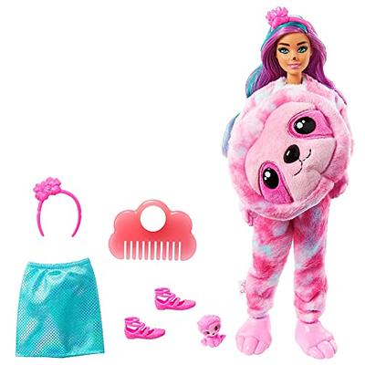 Barbie Doll in Trendy Pink Jumpsuit with Accessories and Pet Puppy (Target  Exclusive)