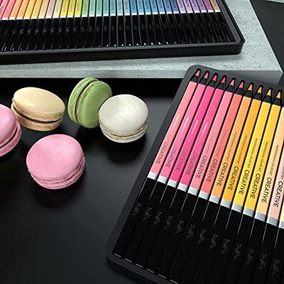  ROROALY Professional coloring pencils for Adult Coloring  Books,Macaron 50 Colored Pencils Set,Art pencils for Artists Drawing,  Sketching : Arts, Crafts & Sewing