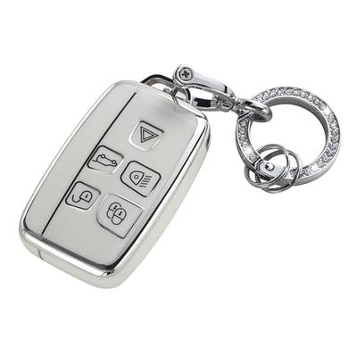 YO&YOYE for Land Rover Jaguar Key Fob Cover, TPU Key Case Fit for