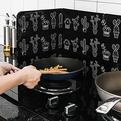 Foldable Stove Splatter Guard Grease Shield Nonstick Oil Stove Splash Guard  Cooking Splatter Screen Kitchen Backsplash Protector For Stove Top Wall Gas  Range Frying Pan Camping 