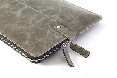 Engraved Leather Laptop Sleeve Covers