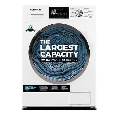 2.7 cu. ft. Portable Washer & Dryer Combo in White/Black - Yahoo