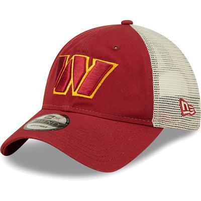 Men's New Era Gold/Burgundy Washington Commanders Flipside 2Tone 59FIFTY Fitted Hat