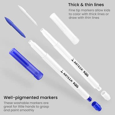 Dry Erase Markers, Cute Aesthetic Marker with 8 Colors, Erasable Low-odor  Children's Whiteboard Pen, Marker Pens for Home Office and Classroom (8)