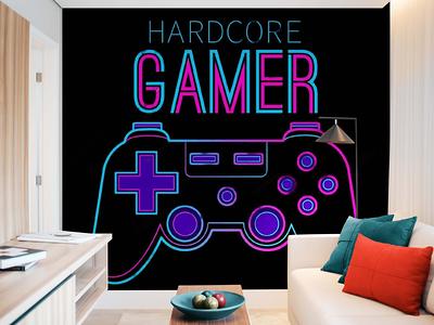 Peel & Stick Wallpaper Kids Wall Mural Game Paper Decor Custom Graffiti  Wallpaper Home & Deco Gaming Wall Sticker Print - Yahoo Shopping