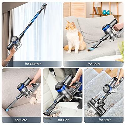 INSE N500 Cordless Vacuum Cleaner, 6 in 1 Rechargeable Powerful