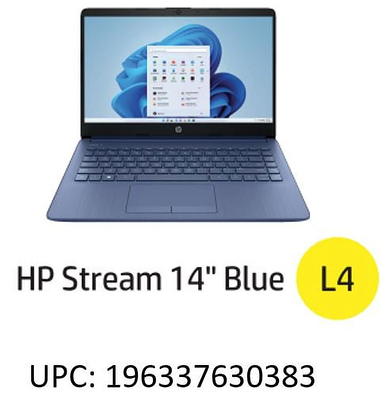 Hp 14 Series 14 Laptop Intel Celeron N4020 4gb Ram 64gb Emmc