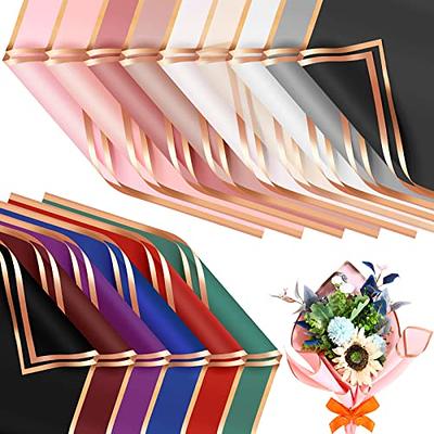 Colorful Craft Paper Roll for Flower Bouquet Wrapping, 23.6 Inch x 15 Yard,  1 Roll