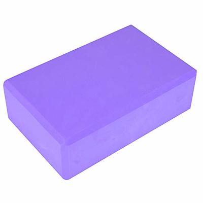 20 Pcs Yoga Blocks Bulk Eva Foam Exercise Brick Purple Non Slip