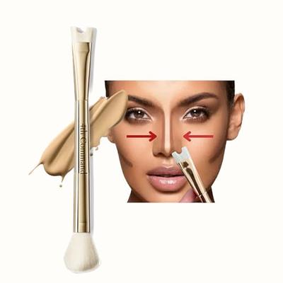 Dual-Ended Nose Contour Brush