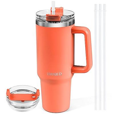 METRICCHIMP 40 oz Tumbler With Handle and Straw Lid Insulated