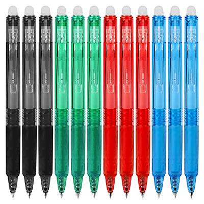 8 Pack Pilot FriXion Ball Clicker 0.7 Retractable Erasable Pen colour for  School, Office, Home