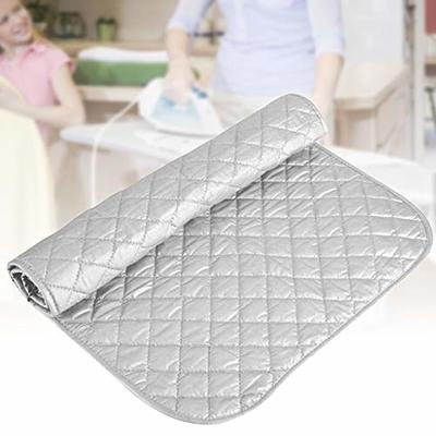 Portable Ironing Mat, Portable Travel Iron Carrying Case Bag, Foldable Heat  Resistant Ironing Board for Countertop 