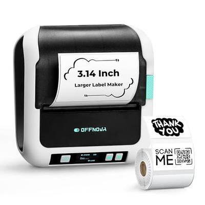 Phomemo M221 Label Maker Thermal Label Makers 3 Inch Shipping Label Printer  Barcode Address Logo Mailing Stickers Small Business Home Office White  Compatible Android Ios, 90 Days Buyer Protection