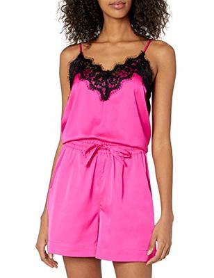 SOLY HUX Womens Lace Cami Crop Tops Spaghetti Strap Sexy V Neck Bustier  Going Out Tops Camisole Bralette Black XS at  Women's Clothing store