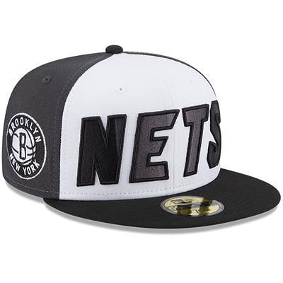 New Era Men's 2022-23 City Edition Brooklyn Nets 59FIFTY Fitted Hat, Size 7 3/4, White