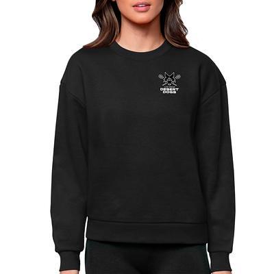 San Francisco 49ers Antigua Women's Victory Crewneck Pullover Sweatshirt -  Black