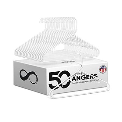 Mainstays Extra Large Clothing Hangers, 3 Pack, White, Heavy Duty Durable  Plastic - Yahoo Shopping