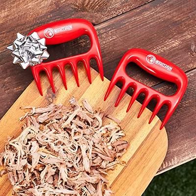 Meat Claws Bbq Bear Claws Pulled Pork Chicken Shredder Claws Kitchen Claws  With Wood Handle For Carving Turkey, Chicken Or Cooking On Barbecue, Grill