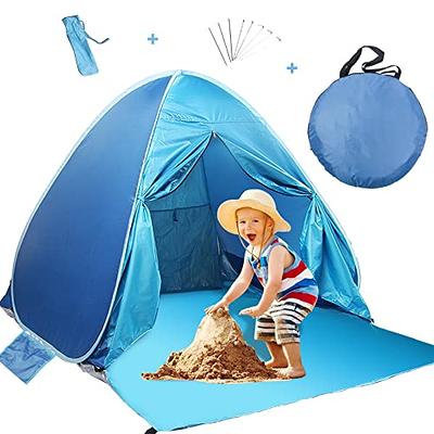  Beach Cube Pop Up Beach Tent Portable Shade Sun