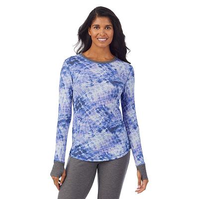 Women's Cuddl Duds® Stretch Thermal Long Sleeve Crew Top, Size: Small,  Turq/Blue - Yahoo Shopping