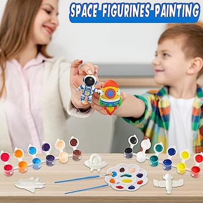 Paint Your Own Moon Lamp Kit, 16 Colors Rechargeable Night Light, Arts and Crafts Kit Art Supplies for Kids Ages 9-12,Valentines Crafts Kit for Teen