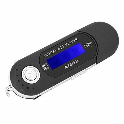 64GB Clip MP3 Player with Bluetooth, AGPTEK A51PL Portable Music Player  with FM Radio, Shuffle, No Phone Needed, for Sports(Black)