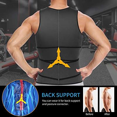 Sauna Suit For Women Sweat Shirt Breathable Waist Trainer Vest Gym