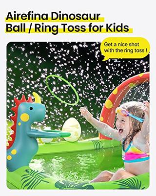 Inflatable Kids Pool, Airefina Dino Planet Inflatable Play Center