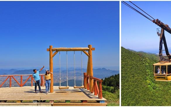 遊日本四國香川縣必搭雲邊寺纜車，山頂公園盪天空鞦韆賞瀨戶內海絕景！