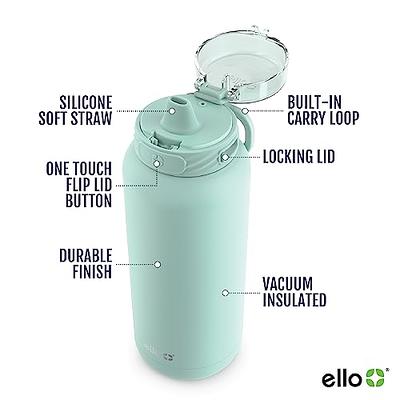 Ello Cooper 32oz Stainless Steel Water Bottle - Light Blue