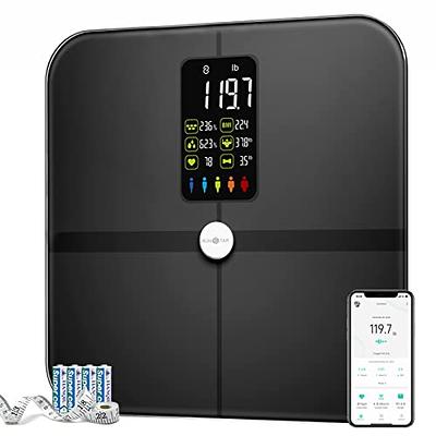 Scale for Body Weight, Bveiugn Digital Bathroom Smart Scale LED Display, 13  Body Composition Analyzer Sync Weight Scale BMI Health Monitor Sync Apps