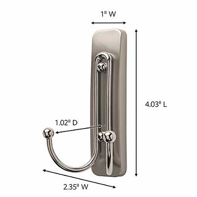 Command Satin Nickel Shower Caddy (1-Shower Caddy) (4-Adhesive Strips)