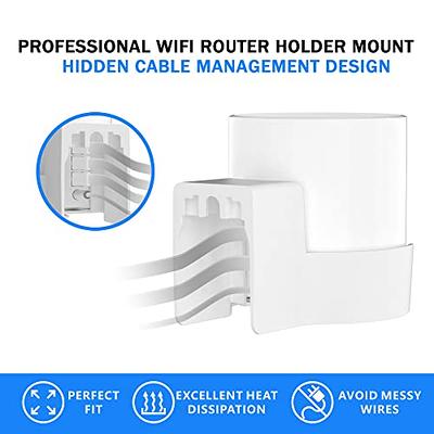  VOMENC Wall Mount Holder for TP-Link Deco XE75/XE75 PRO  Compatible with TP-Link Deco（XE75/XE75 PRO ） Whole Home Mesh WiFi System  Mount (2-Pack) : Electronics