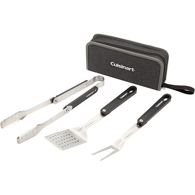 Cuisinart Cgs-5020z 10pc Deluxe Stainless Steel Grill Tool Set : Target