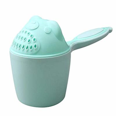 Baby Bath Rinse Cup, Easy Grip Handle And Removable Rain Shower