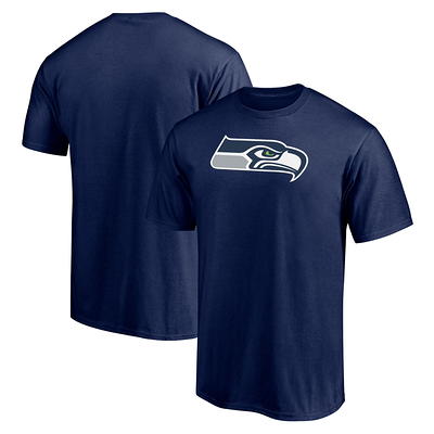 Men's Fanatics Branded DK Metcalf College Navy Seattle Seahawks Hashmark  Name & Number V-Neck T-Shirt