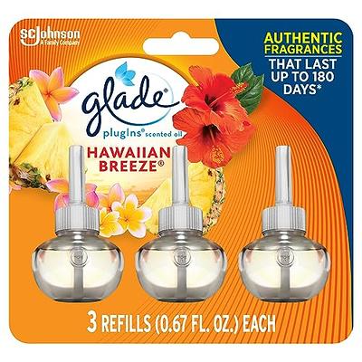 Glade PlugIns Refills Air Freshener, Scented Oil, Lavender & Peach