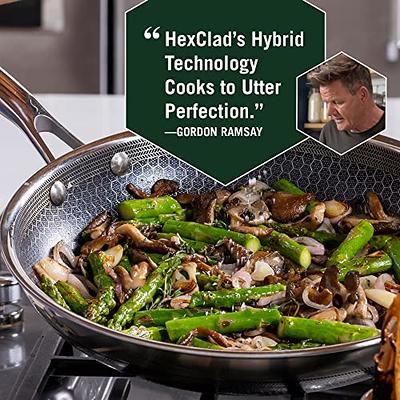 HexClad 6 Piece Hybrid Stainless Steel Pan Set