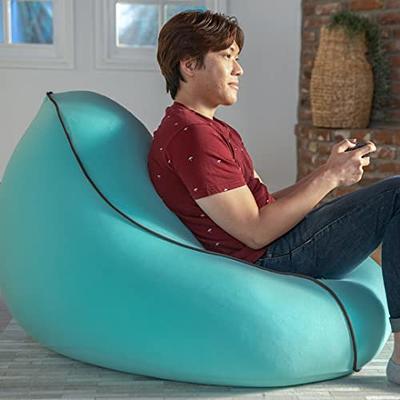 Lumaland Luxurious Giant 6ft Bean Bag Chair with Microsuede Cover - Ultra  Soft, Foam Filling, Washable Large Bean Bag Sofa for Kids, Teenagers,  Adults