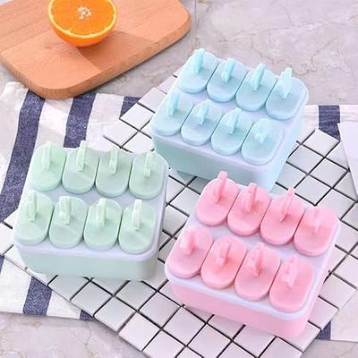 8 Grids Ice Cream Mold Ice Mould Handmade Dessert Popsicle Mold