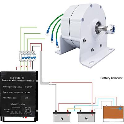 AISINILALAO 10000W Three Phase Alternator, Low Speed Home Gearless Permanent  Magnet Electric Motor Generator for Vertical Horizontal Wind 12V(with  Base,220V),220v - Yahoo Shopping