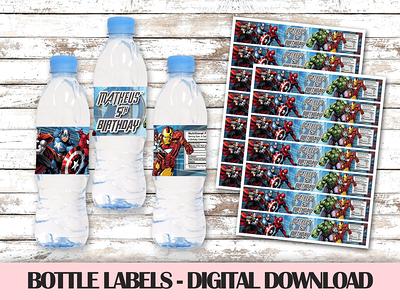 roblox water bottle labels