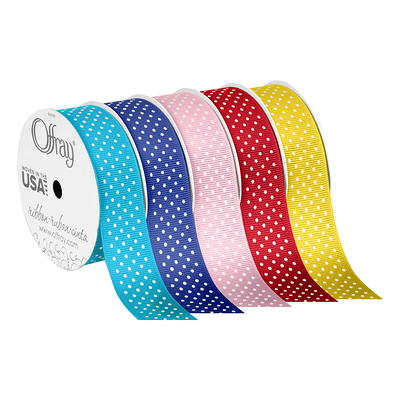 Offray Ribbon, Hot Pink 1 1/2 inch Grosgrain Glitter Polyester Ribbon for  Sewing, Crafts, and Gifting, 9 feet, 1 Each - Yahoo Shopping