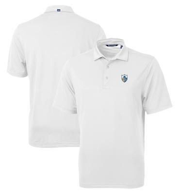 Cutter & Buck Atlanta Braves Royal Prospect Textured Stretch Polo