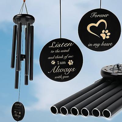 HBlife Pet Memorial Gifts, 32 Pet Memorial Wind Chimes, Dog