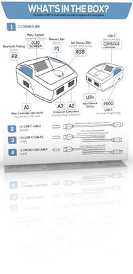 Emulador de mando Cronus Zen para Xbox, Playstation, Nintendo y PC (CM00053)