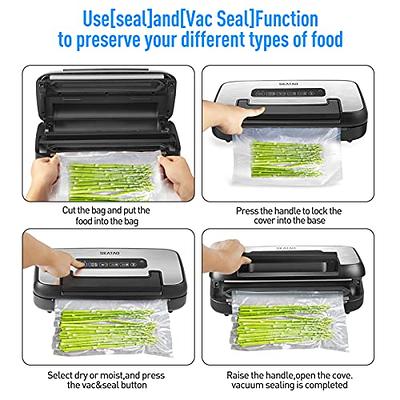 Vacuum Sealer Bag Rolls - WebstaurantStore