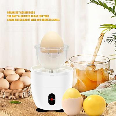 Portable Egg Scrambler Shaker Golden Egg Maker with Slicer