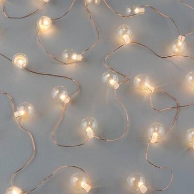 Feit Electric 100-Light 30 ft. USB or Battery Operated Mini LED Indoor  Copper Wire Warm White Fairy String Light with Remote FY30-100/USB/CPR -  The Home Depot